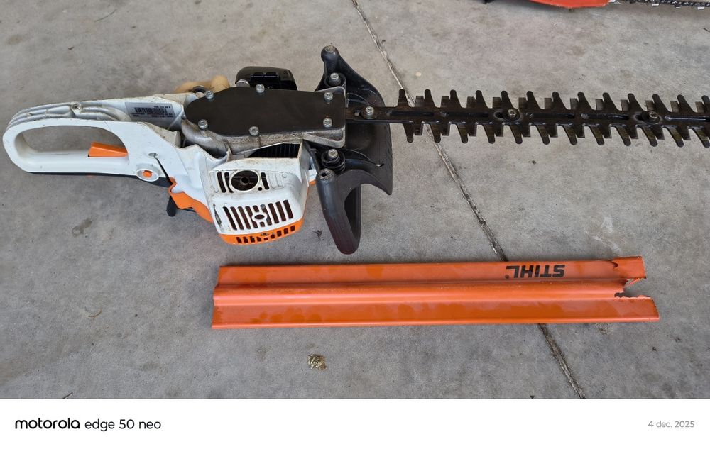 Drujbe pe benzina pt lemne și gard viu