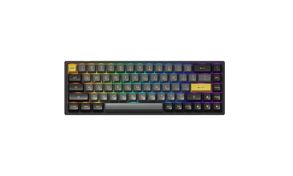 } Клавиатура Akko 3068B Plus Black&Gold CS Jelly Black RGB