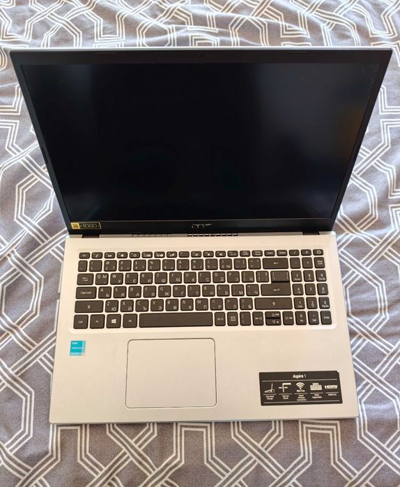 Лаптоп Acer Aspire 1 (15.6" Full HD, Intel Pentium N6000, 8GB RAM, 128GB SSD)