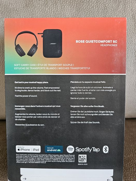 Bose QuietComfort SC Headphones noi sigilate
