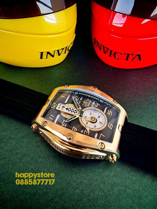 INVICTA Racing Monza Gold 57 mm, Инвикта нов ръчен часовник