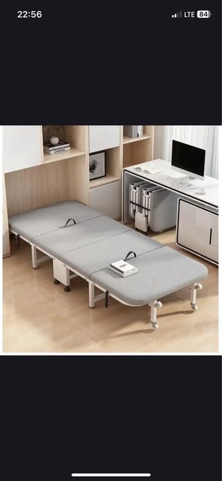 Портативная Складная кровать с железной