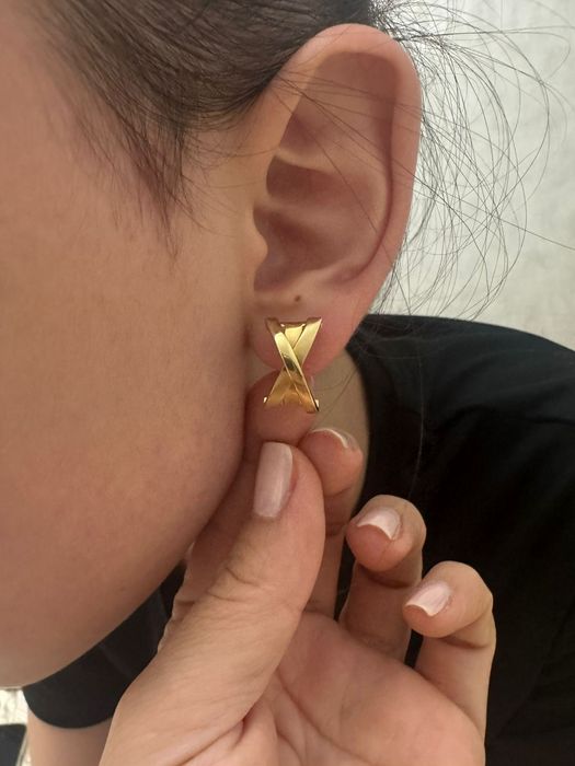 Серьги итальянские