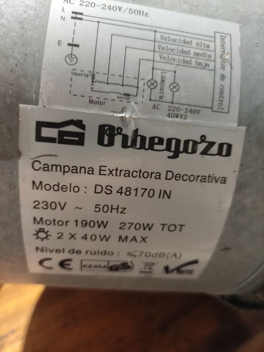 Центробежен вентилатор 190w
Работи отлично със бутони за управление.
М