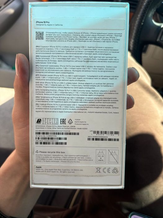 Iphone 16 Pro 256 GB