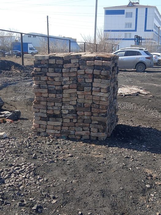 Продам кирпич бу  красный