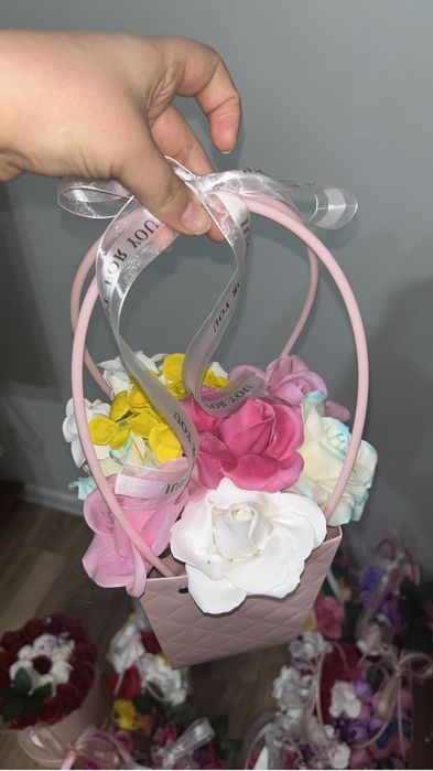 Мыльные цветы ароматизированные