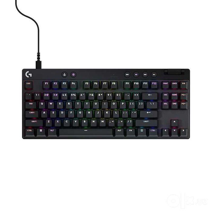 Клавиатура проводная Logitech PRO X TKL RAPID