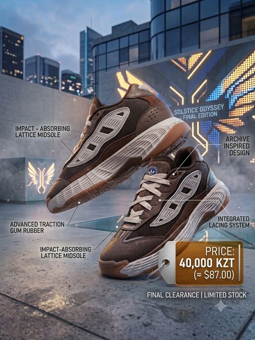 adidas Niteball коричневый