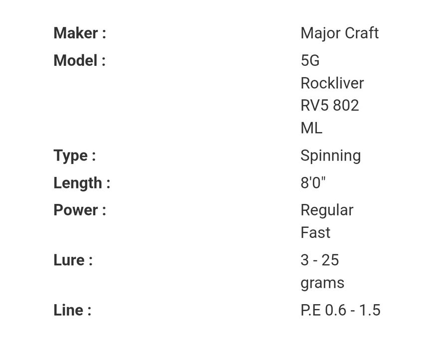 Спининг Graphiteleader CORTO UX 23GCORUS-7102ML-HS.
