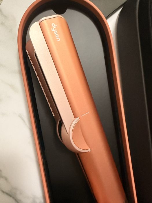 Dyson Airstrait Amber silk/Pink champagne
