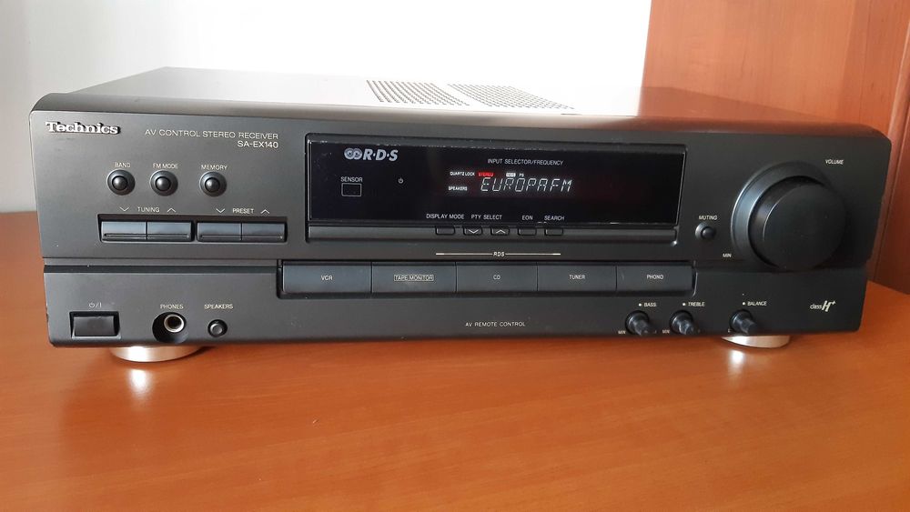 Technics Line, deck dublu RS TR 373, receiver SA-EX140, cd player SL-PG390 cu telecomanda originala