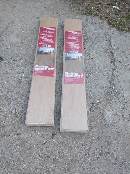 В наличии 4м/2 нового ламината.