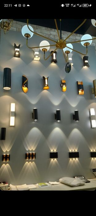 освещение светильники прожекторы городское фасадное освещение