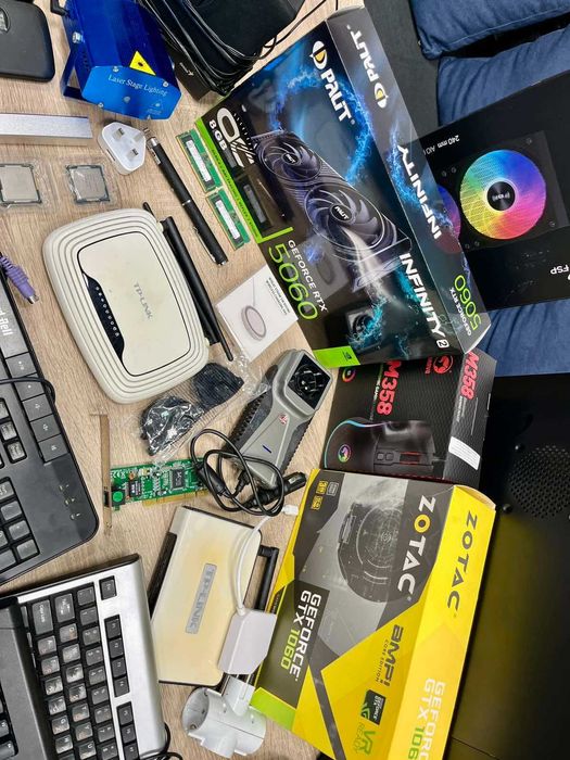 ПРОМО ЛОТ Intel/Apple/nVidia/батерия/колонки/клавиатура/рутер/слушалки