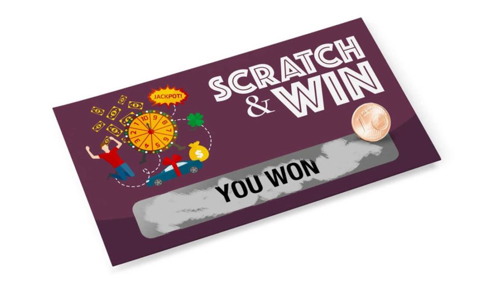 Скретч Самоклейка Этикетка Промо Ацкия Tanga bilan o'chirish Scratch