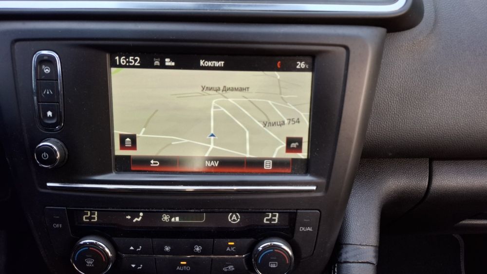 Renault R-Link2 -2026г. USB map update