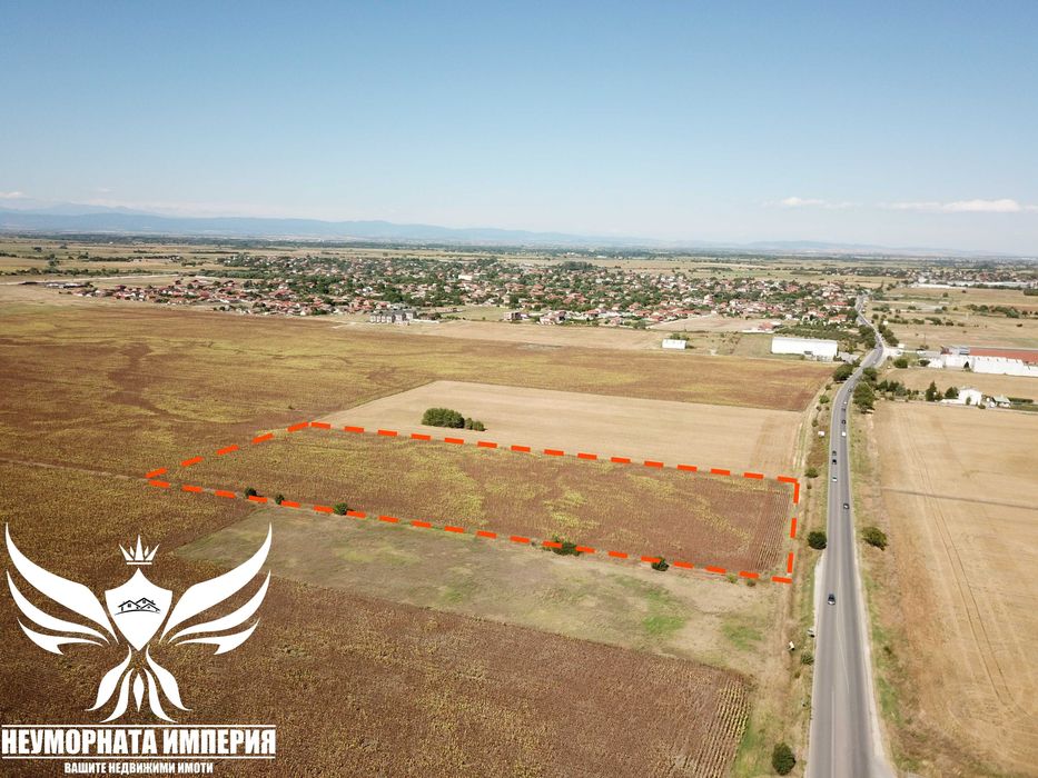 Продавам земя 17100кв.м първа линия с.Скутаре, общ.Марица