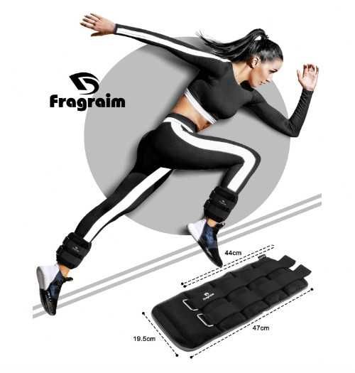 Тежести за крака Fragraim 10 кг ( 2 х 5 кг), фитнес тежести за крака и ръце