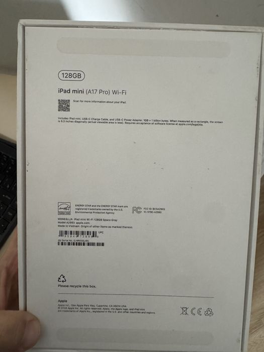 iPad mini 7 (A17 Pro) 128 GB