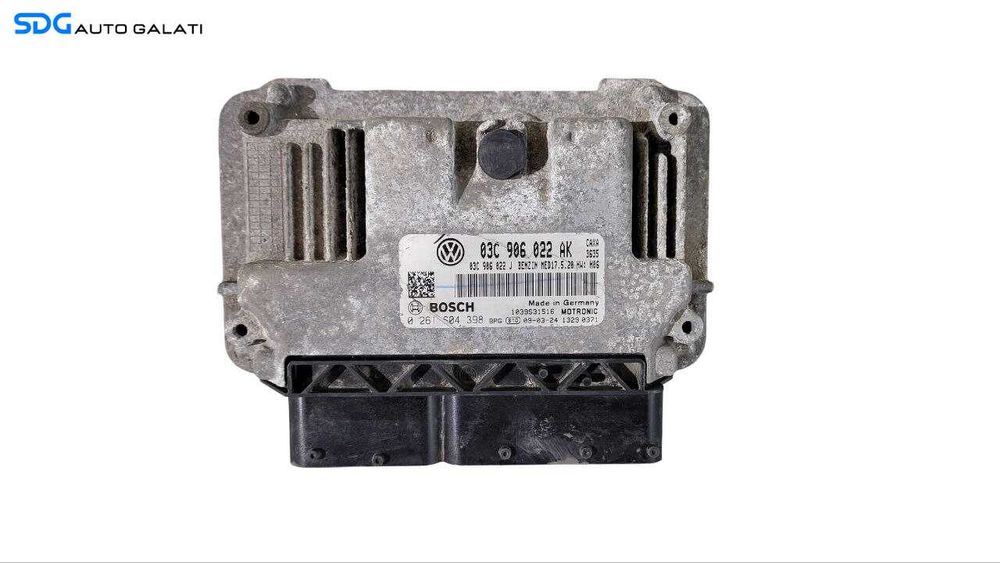 ECU Calculator Motor Bosch Volkswagen Passat B6 1.4 TSI 2005 - 2010 Cod 03C906022AK 0261S04398 [LR2373] [LR2374]