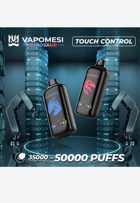Pachet 3 Vape 50.000 Puffs Reincarcabil Display Mod Turbo