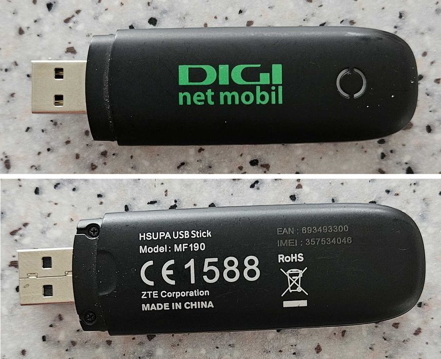Modem DIGI pe USB 3G ZTE MF190