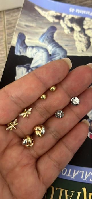 Cercei aur 14k  cu diferite gramaje