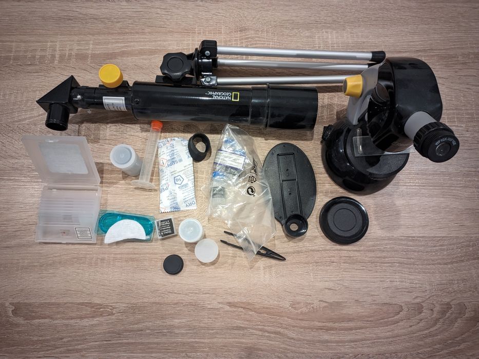 Set telescop si microscop National Geographic