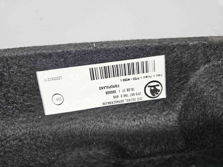 Polita portbagaj Skoda Superb III (3V3) [Fabr 2015-prezent] 3V5867769