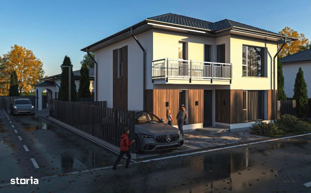 Panouri fotovoltaice! Vila construita cu etaj si spatii depozitare
