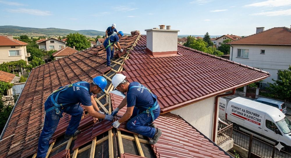 Професионален Ремонт на Покриви  Качество и Гаранция