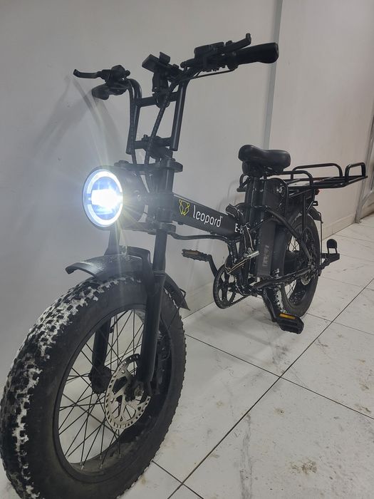 Электровелосипед электро велосипед Леопард Leopard новый обслуженный