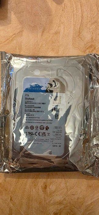 HDD  Seagate SkyHawk ST2000VX017, 2TB - Nou / Sigilat - Supraveghere