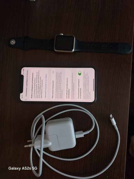 IPhone 10 XS  с Apple Watch