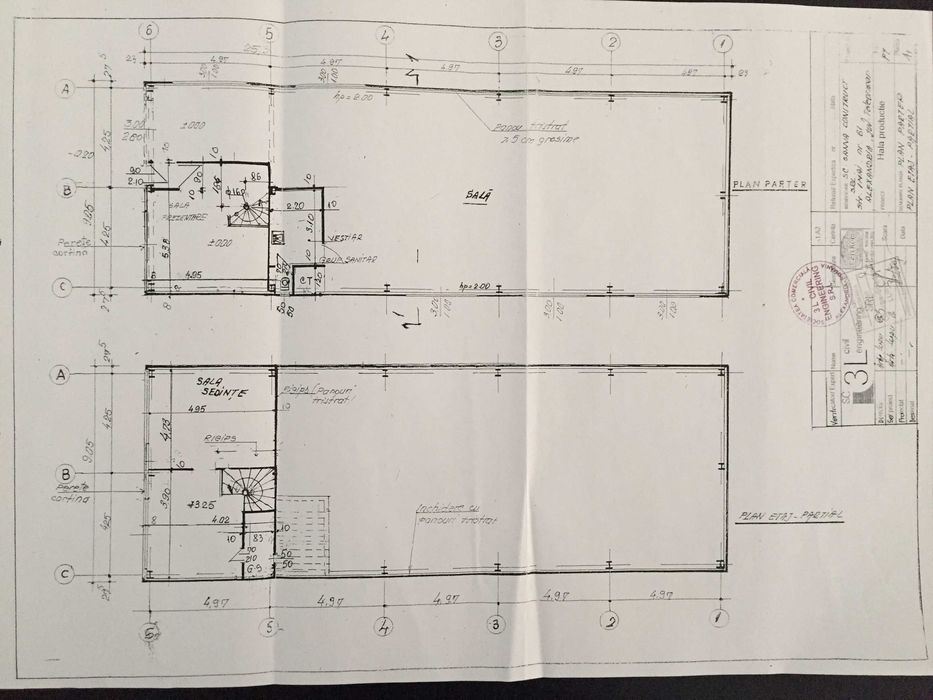 Hală industrială de închiriat