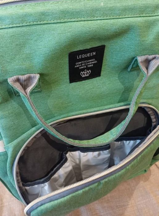 Бебешка раница за бебешки принадлежности 2в1 и  повивалник.