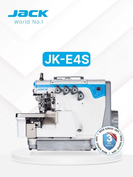 JACK E4S overlok yengi rasmiy dilerdan xarid qiling