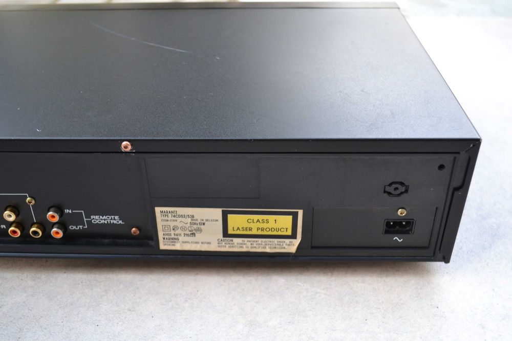 Cd Player Marantz CD 52 MK 2 Special Edition