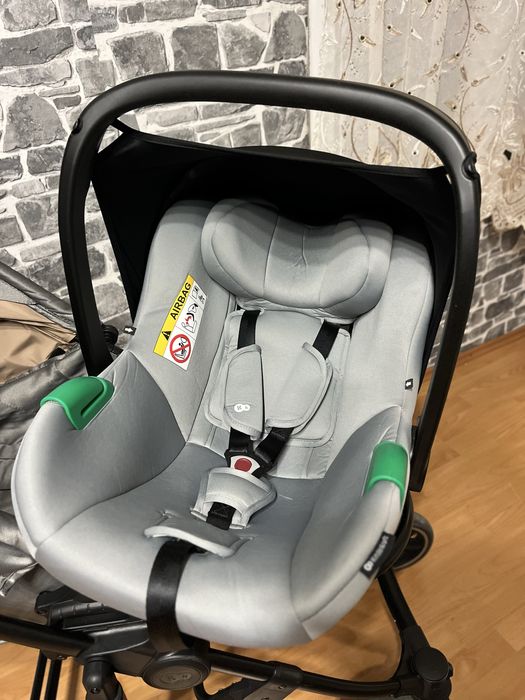 Количка 3в1 Kinderkraft Prime 2, SHADOW GREY