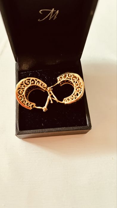 Серьги золотые 750 пробы