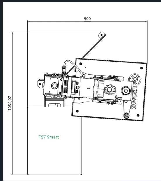 Presa Termica Secabo TS7 LITE Modular Swing Press 40 x 50 cm