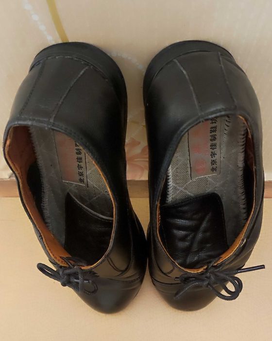 Кожаные ботинки унисекс