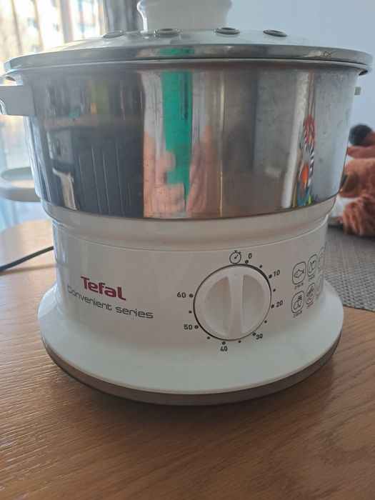 Aparat de gatit cu aburi Tefal VC145130, 900W, 6 L, timer de 60 de min
