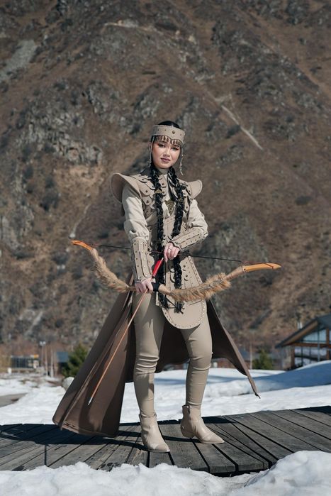 Батырлар садакшы Батыры томирис лучницы