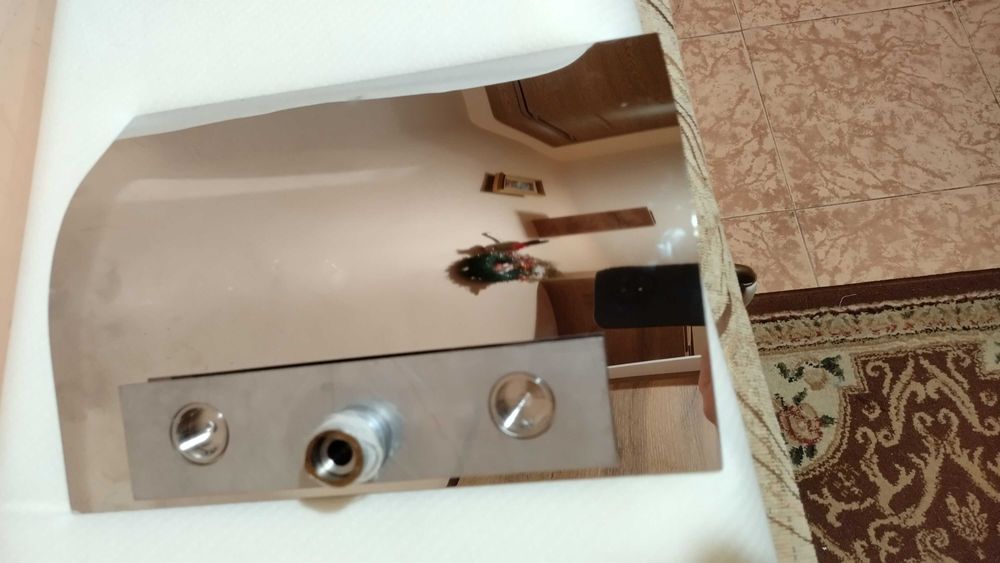 Каскада за душ система неизползвана