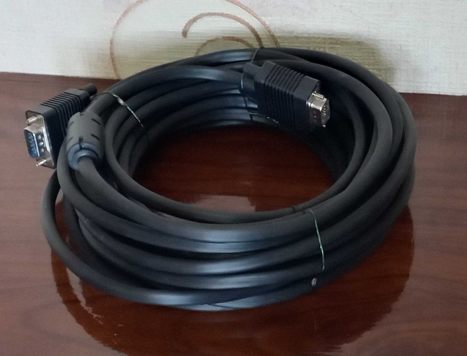 Кабель 10м VGA (D-Sub) на VGA (D-Sub)