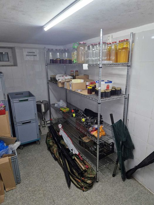 Mobilier inox bucătărie ( masa, chiuveta, raft, hota) - pret/ pachet