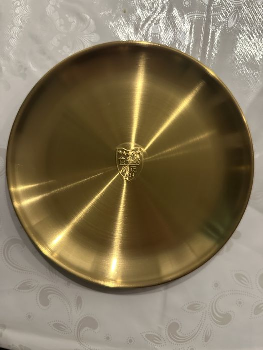 Золотые тарелки 20 шт