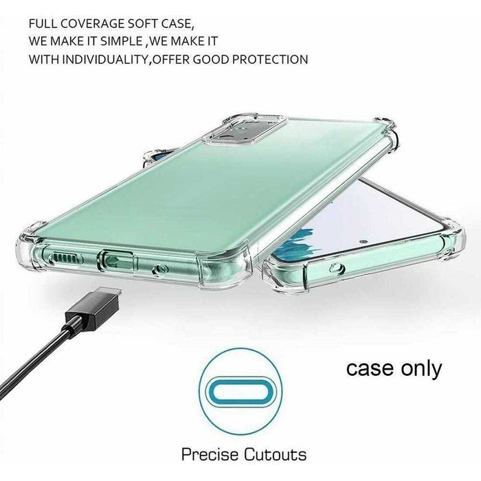 Прозрачен Силиконов Кейс за Samsung Galaxy S20FE Fan Edition